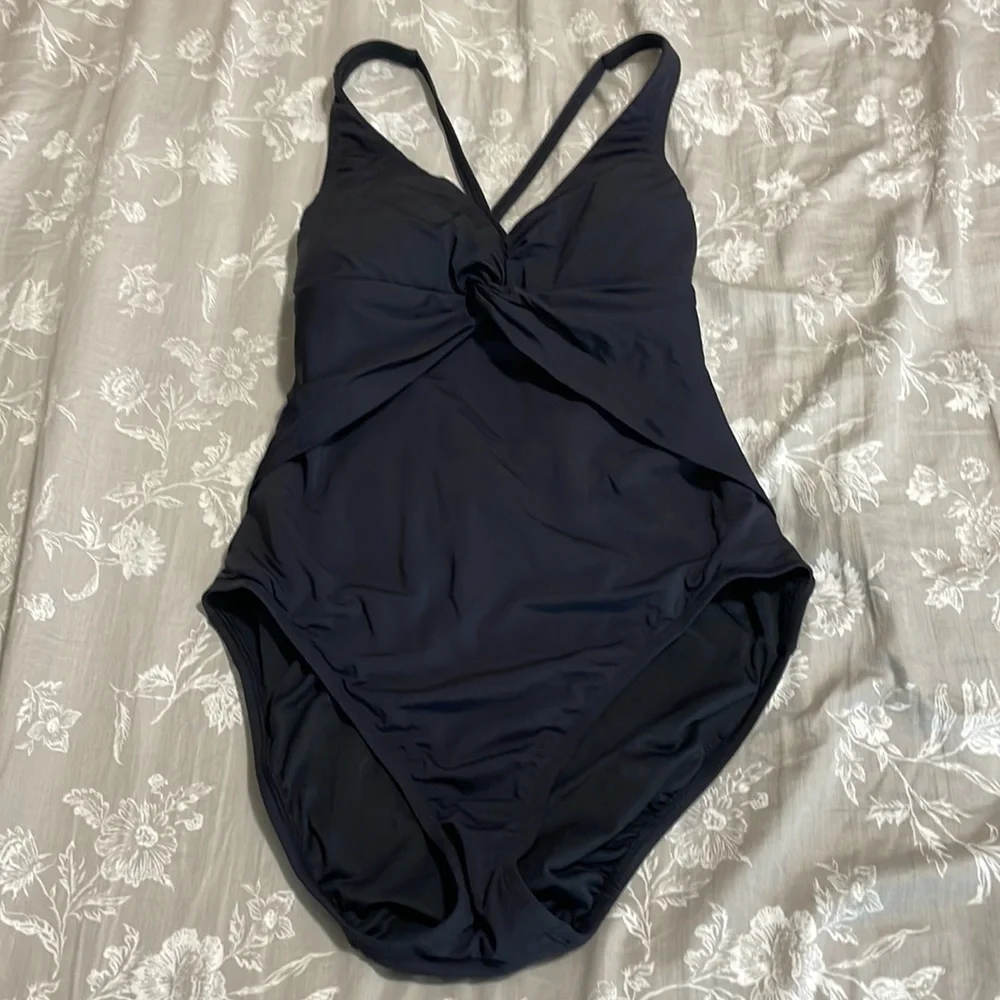 Bleu Rod Beattie Twisted One Piece Swimsuit - Picture 2 of 5